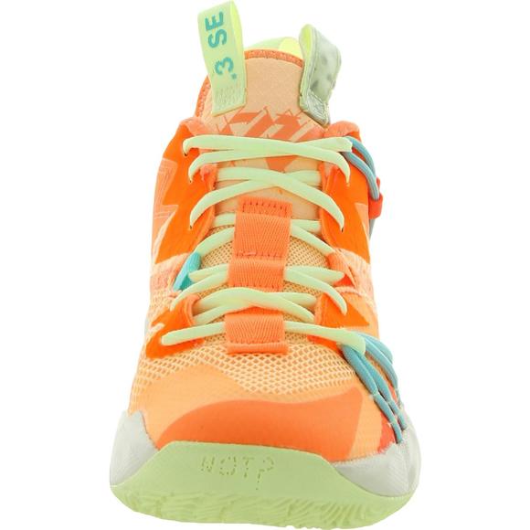 Jordan Mens Why Not Zero 3 Se Orange Mesh Basketball Shoes Sneakers NWT - Picture 3 of 3